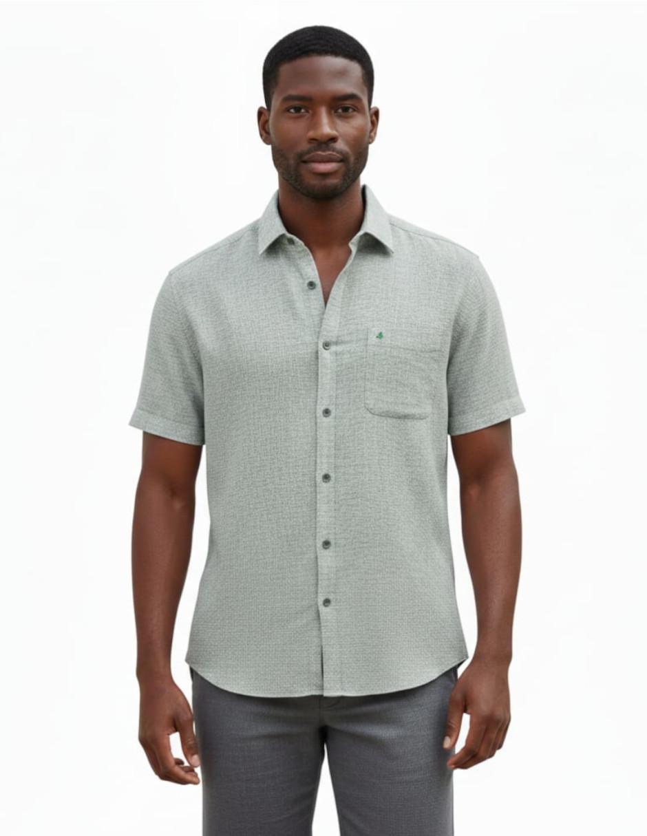 Camisa casual manga corta para hombre Camisa casual manga corta para hombre