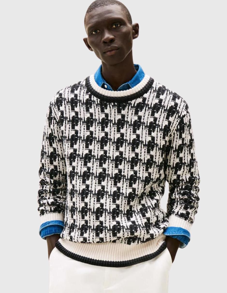 Suéter cuello redondo para hombre