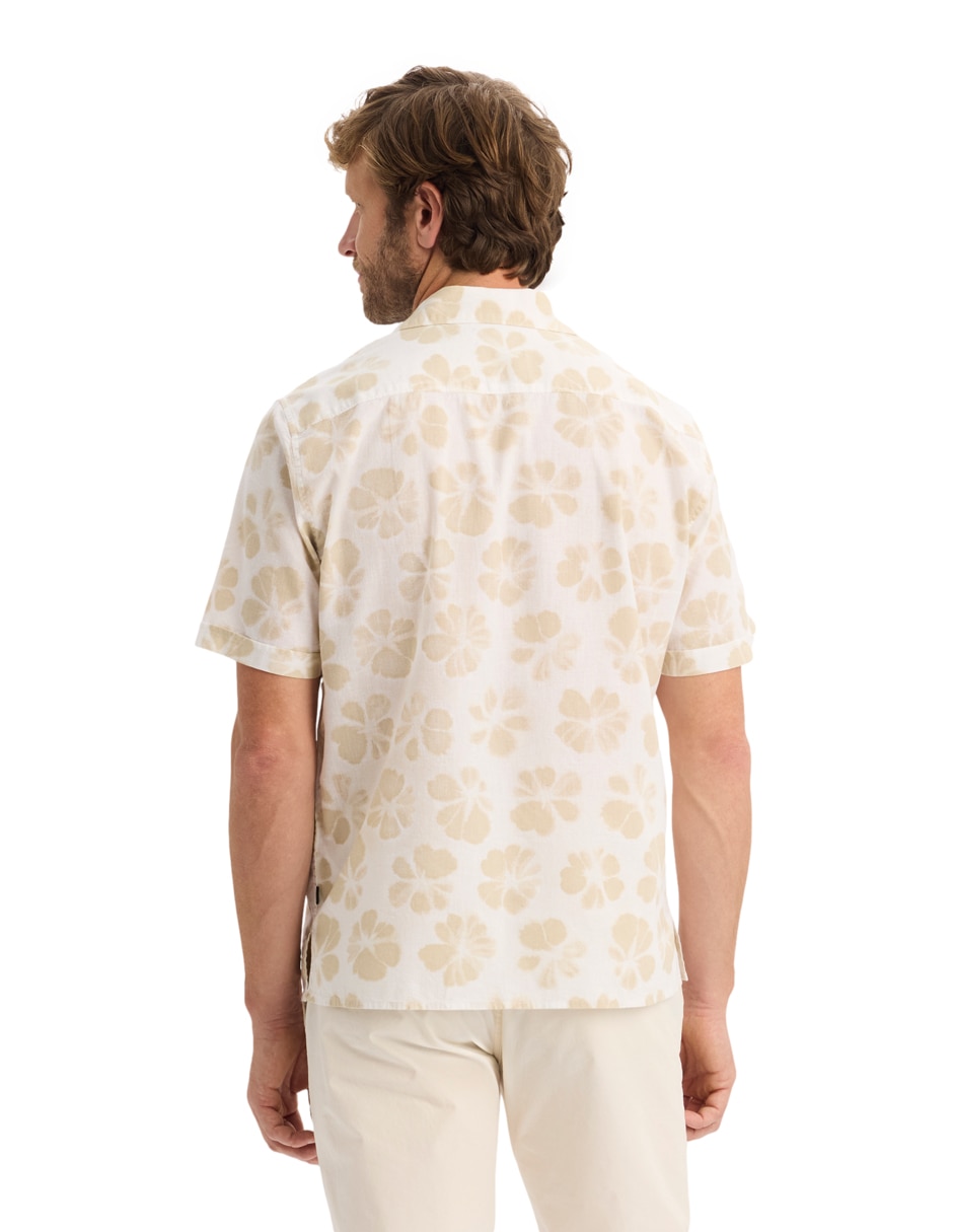 Camisa casual de algodón manga corta para hombre 2