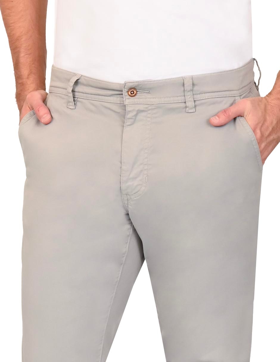 Pantalón casual chino regular para hombre 4