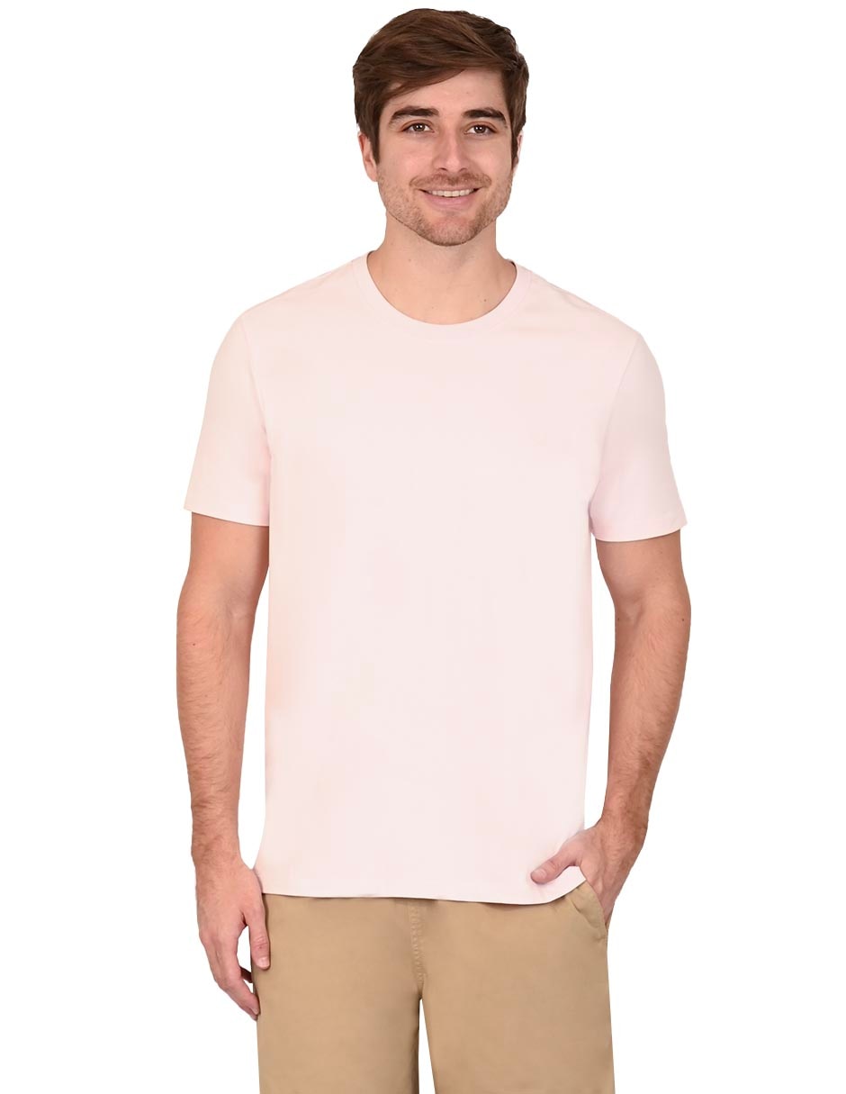 Playera cuello redondo para hombre