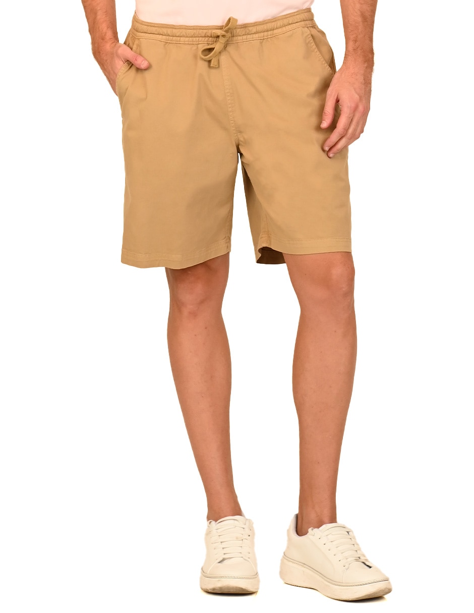 Bermuda de algodón para hombre