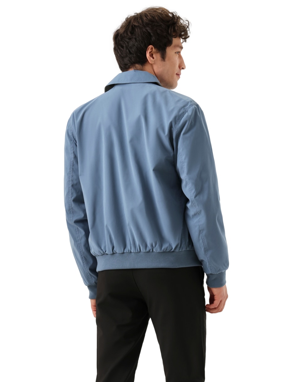Chamarra bomber con bolsillos para hombre 3