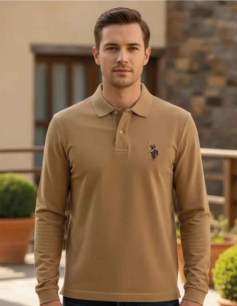 "playera tipo polo/set playera tipo polo" u.s. polo assn. playeras "para hombre"