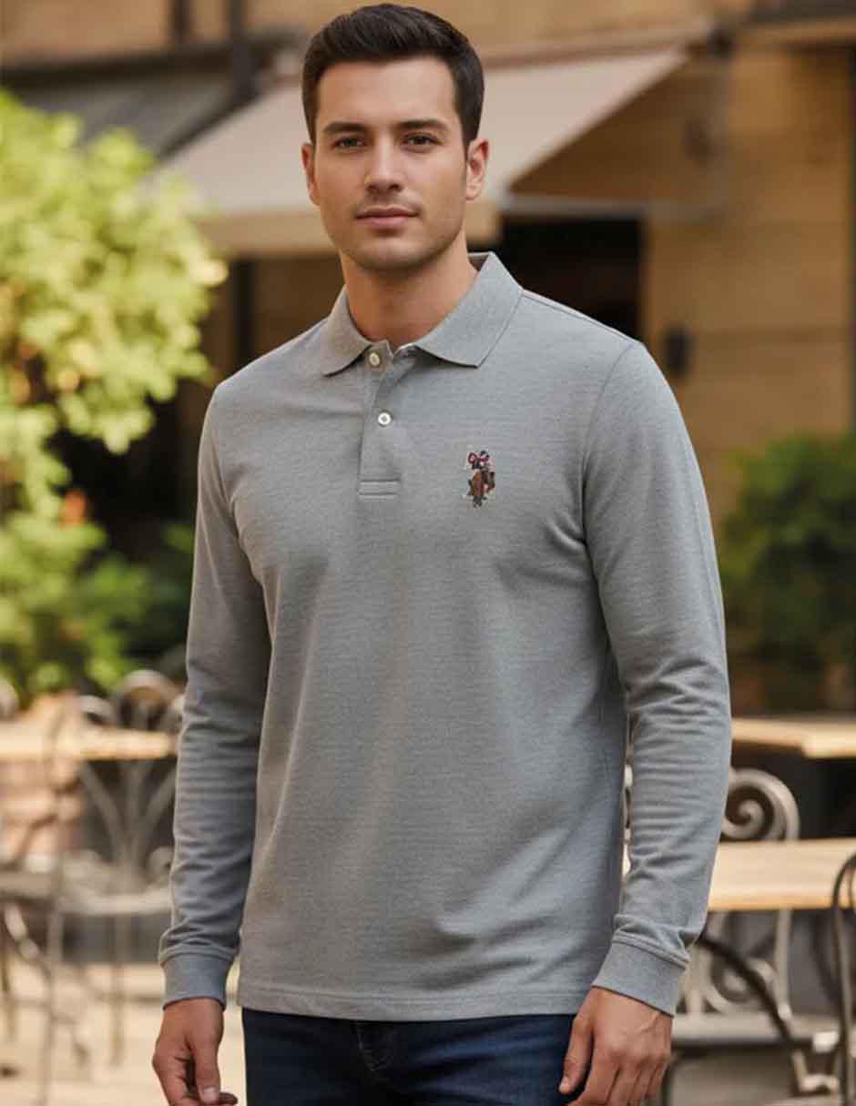 Playera tipo polo para hombre 4