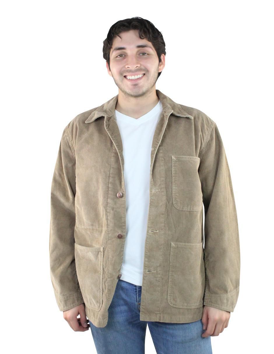 Chamarra casual con bolsillos para hombre Chamarra casual con bolsillos para hombre