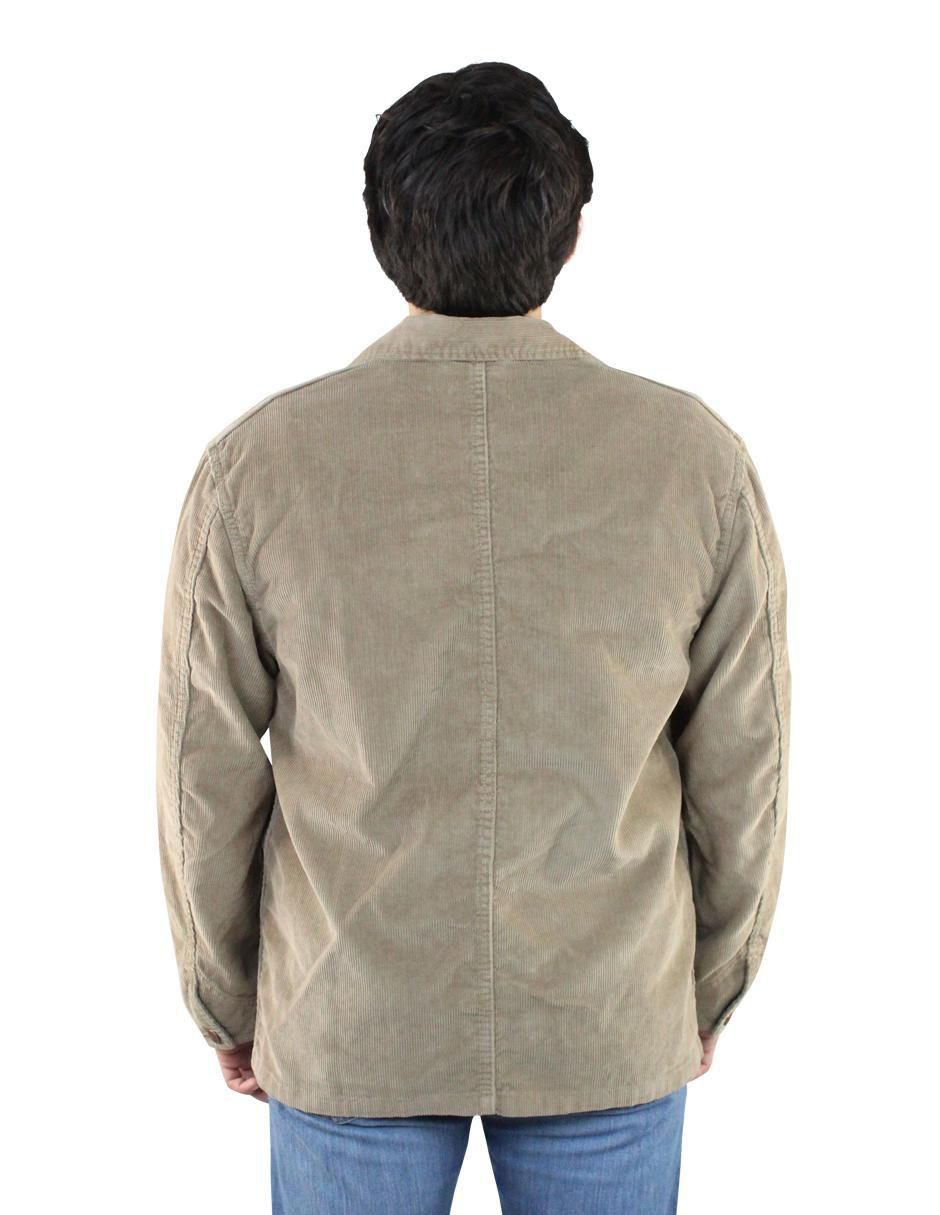 Chamarra casual con bolsillos para hombre 4