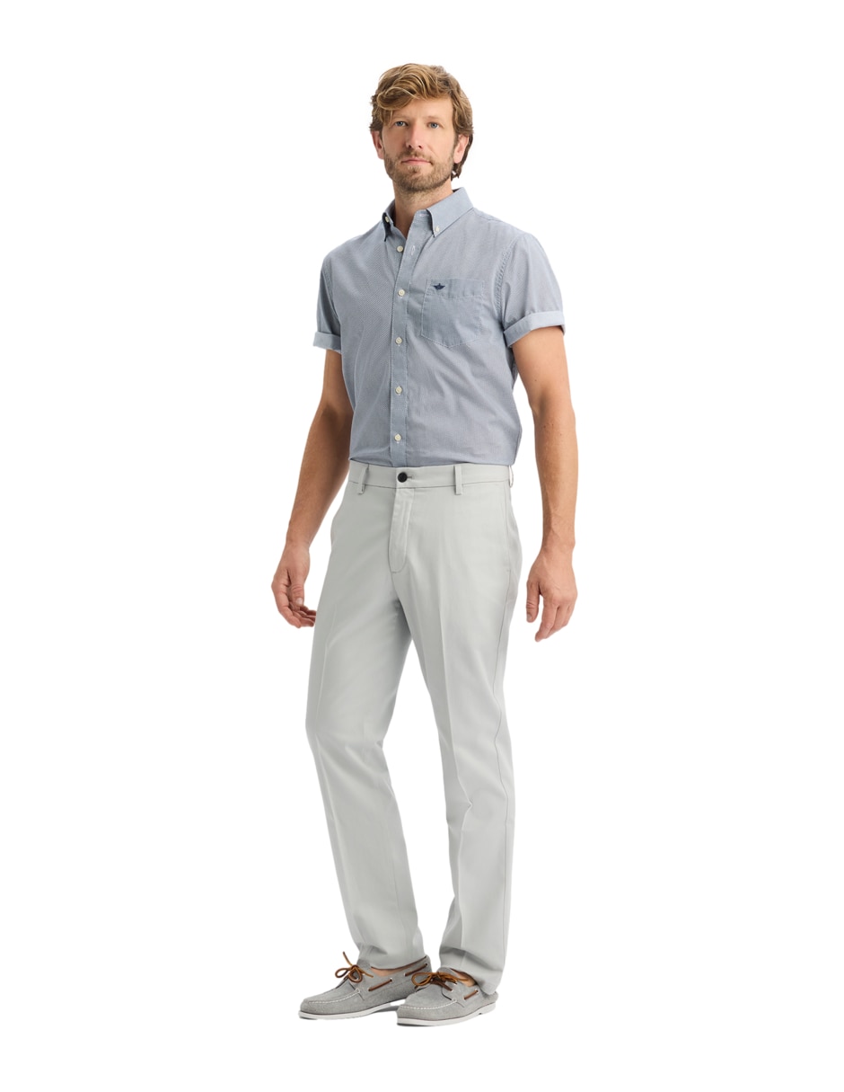 Pantalón slim de algodón para hombre 2