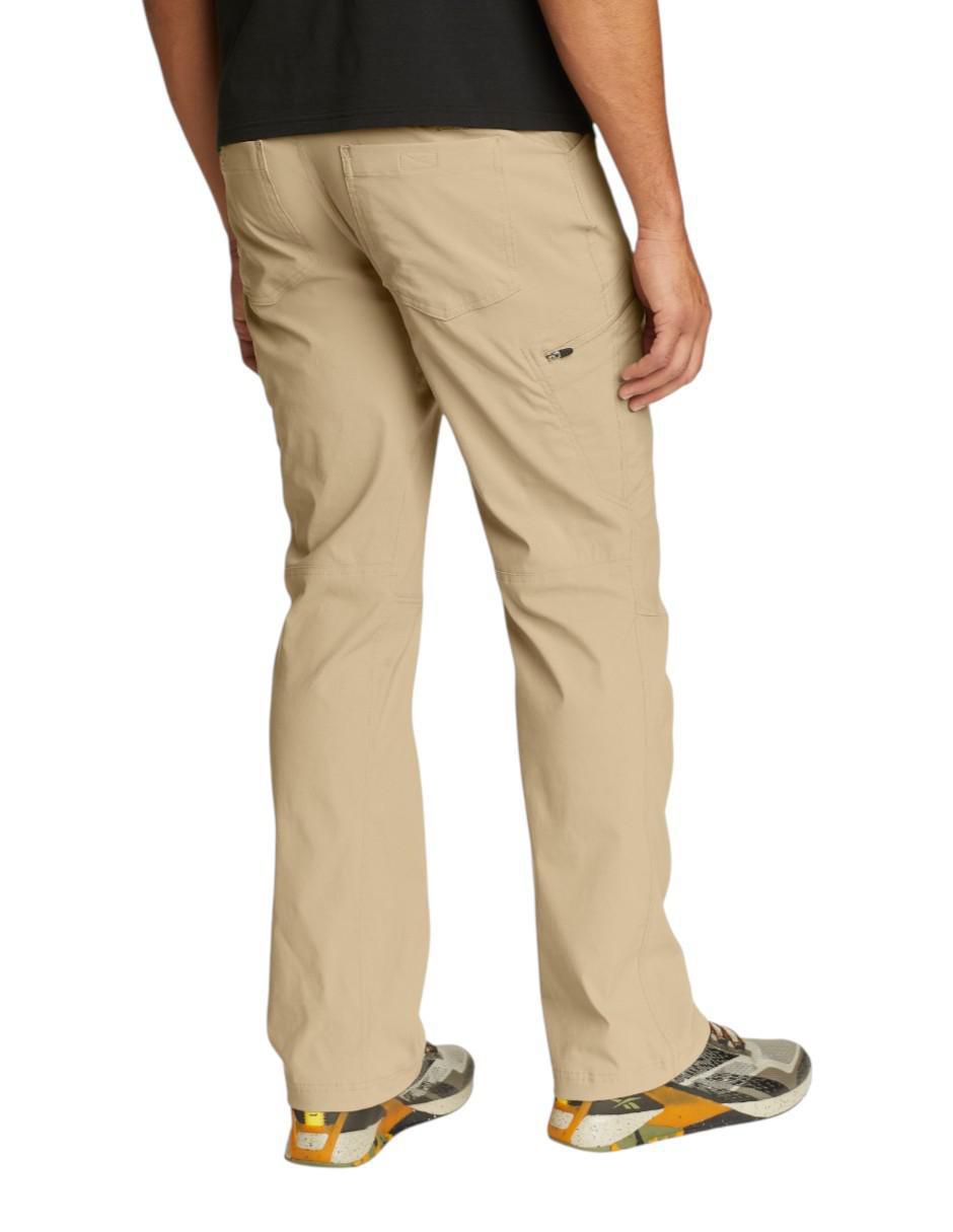 "pantalón" casual regular slim eddie bauer "de" nylon "para hombre"