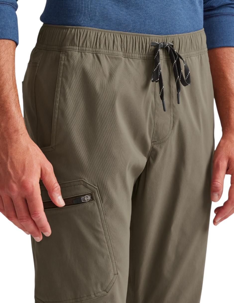 "pantalón" casual jogger straight eddie bauer "de" nylon "para hombre"