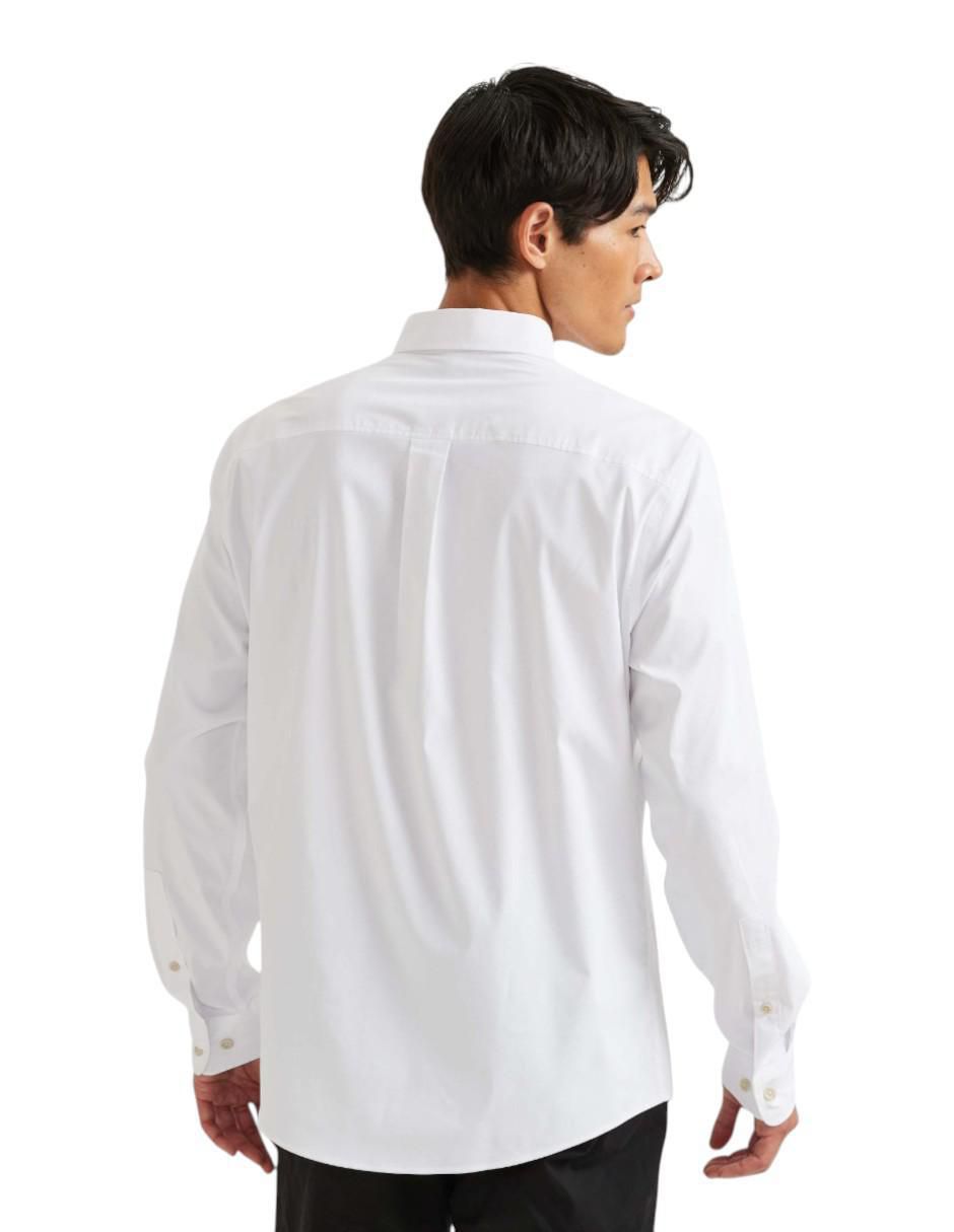 Camisa casual de algodón manga larga para hombre 2