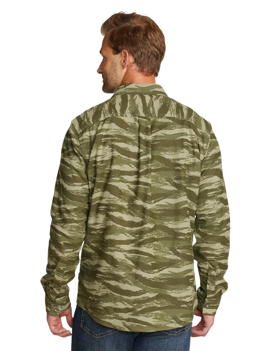 Camisa casual manga larga para hombre 2