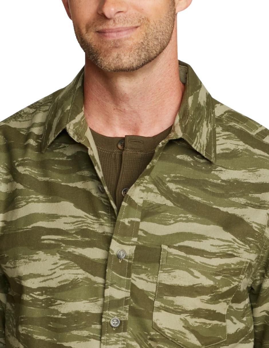 Camisa casual manga larga para hombre 3