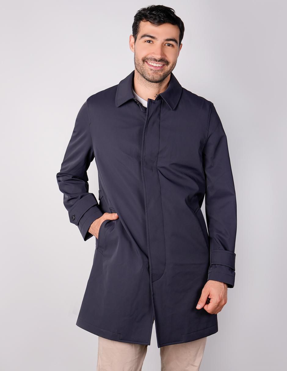 Chamarra Parka capucha desmontable para hombre