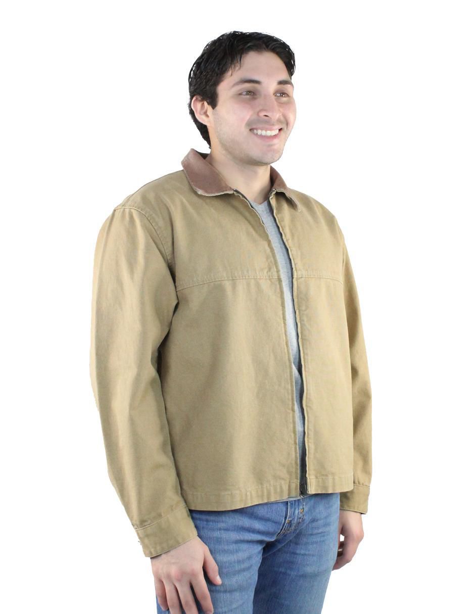 Chamarra casual con bolsillos para hombre 2