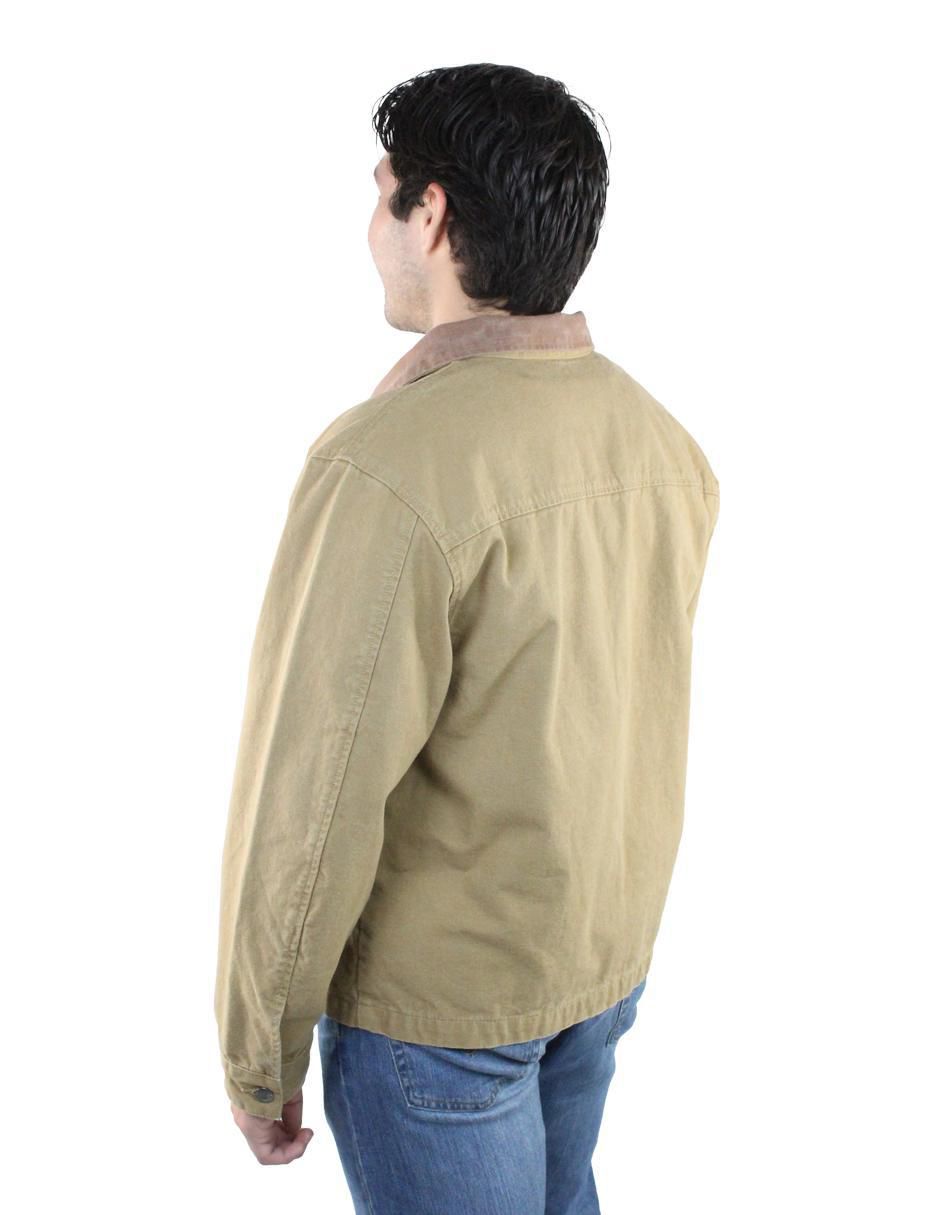 Chamarra casual con bolsillos para hombre 5