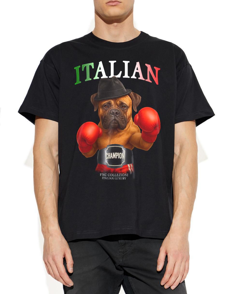 Playera Italian cuello redondo para hombre