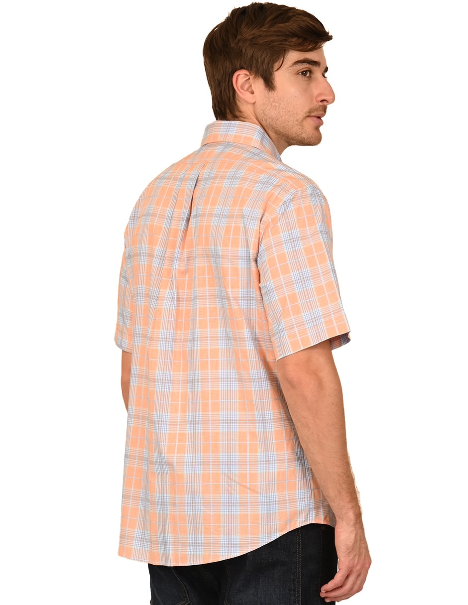 Camisa casual de algodón manga corta para hombre 3