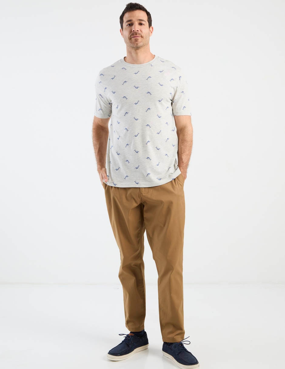 Playera cuello redondo para hombre 3
