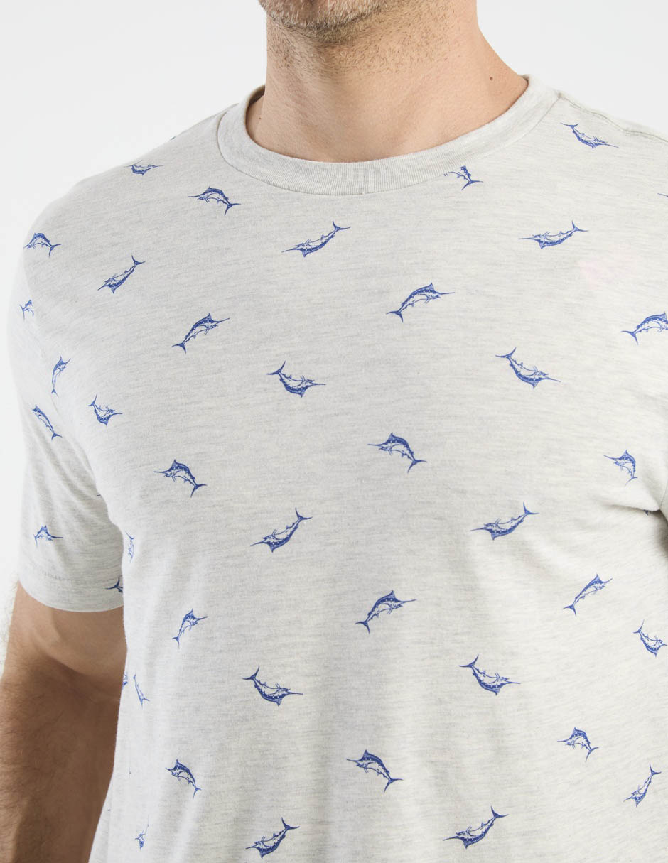 Playera cuello redondo para hombre 5