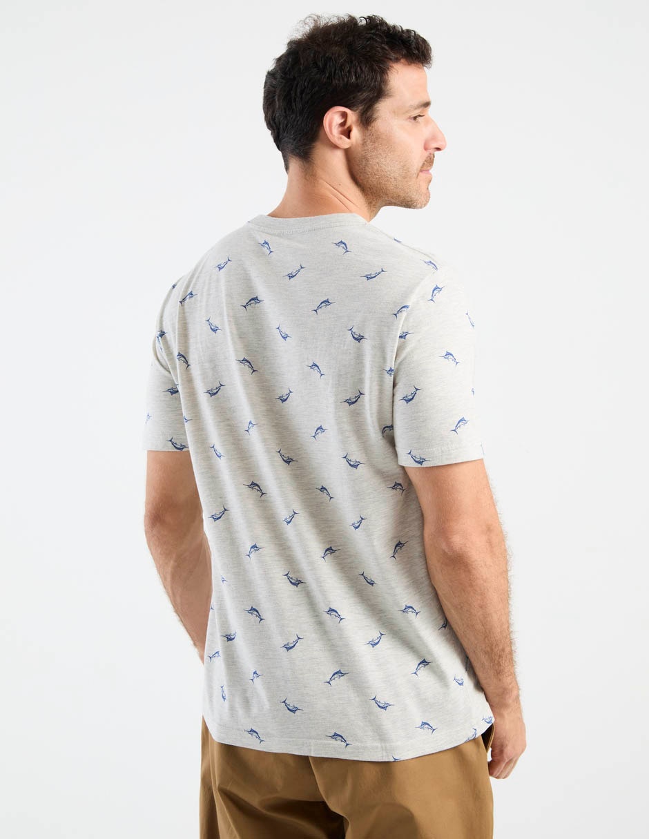 Playera cuello redondo para hombre 6