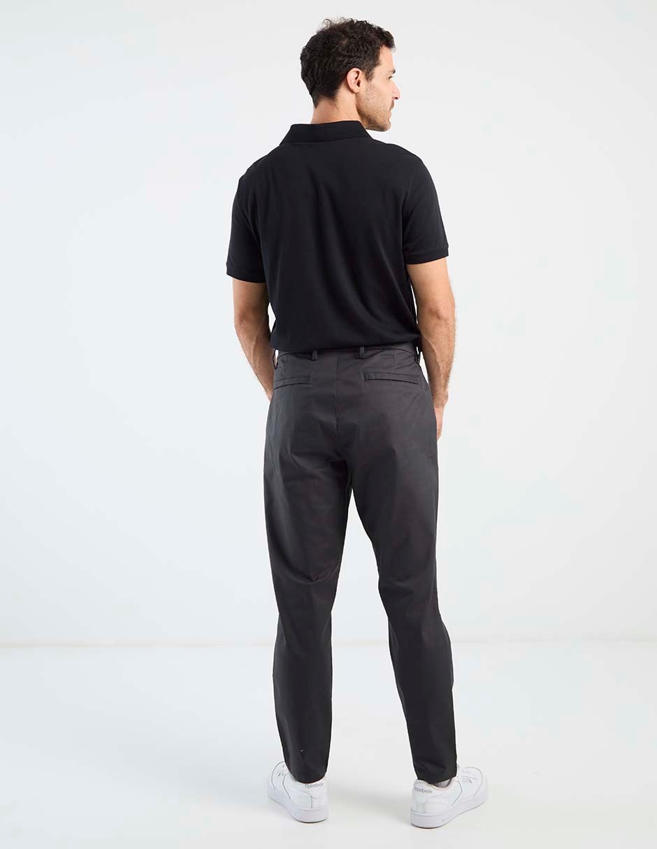 Pantalón casual chino slim de algodón para hombre 6