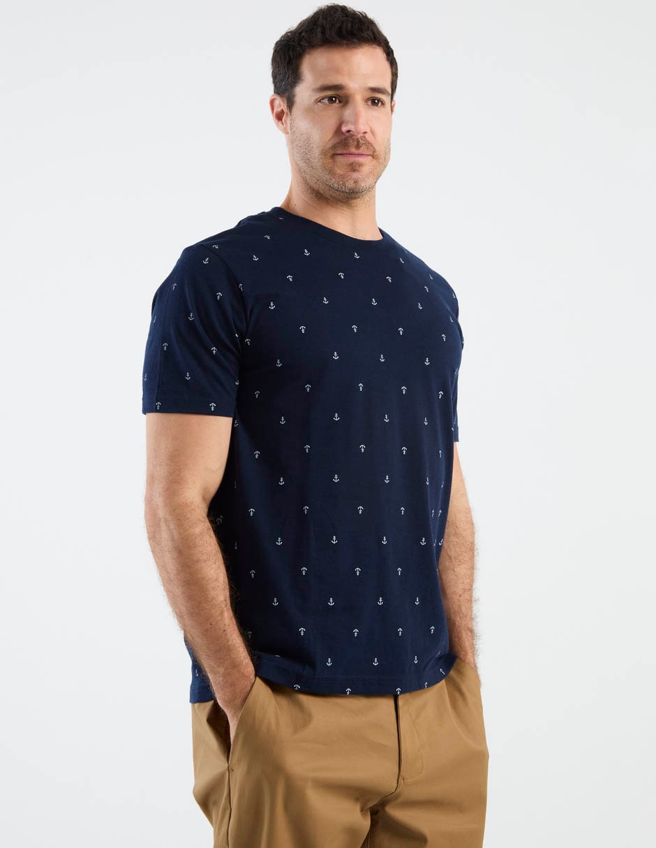 Playera cuello redondo para hombre 2