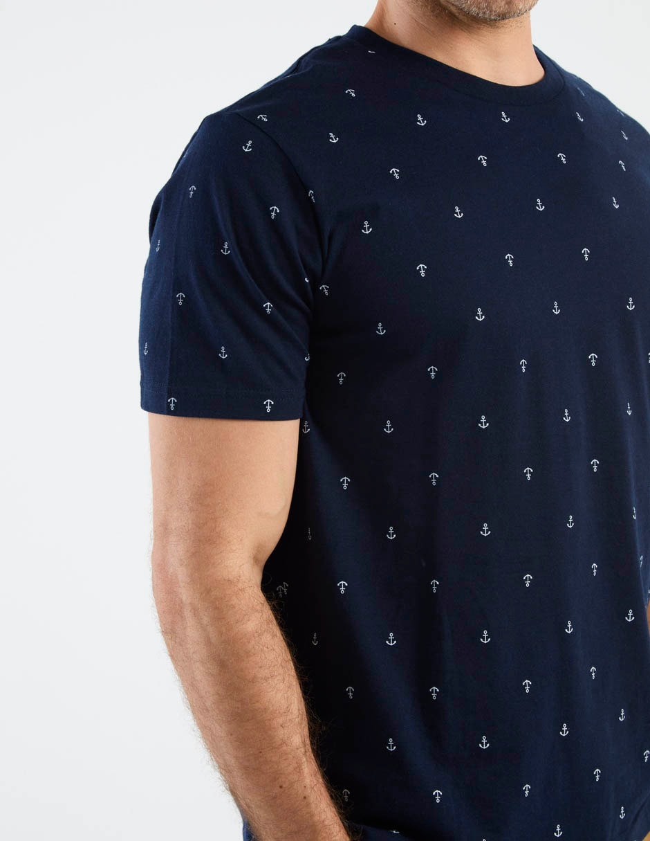 Playera cuello redondo para hombre 4