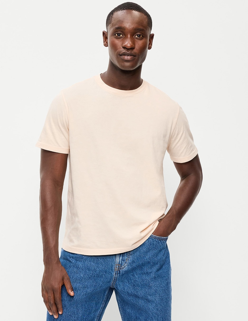 Playera cuello redondo para hombre