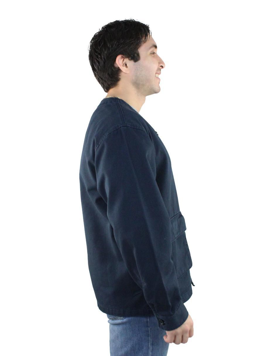 Chamarra casual con bolsillos para hombre 3