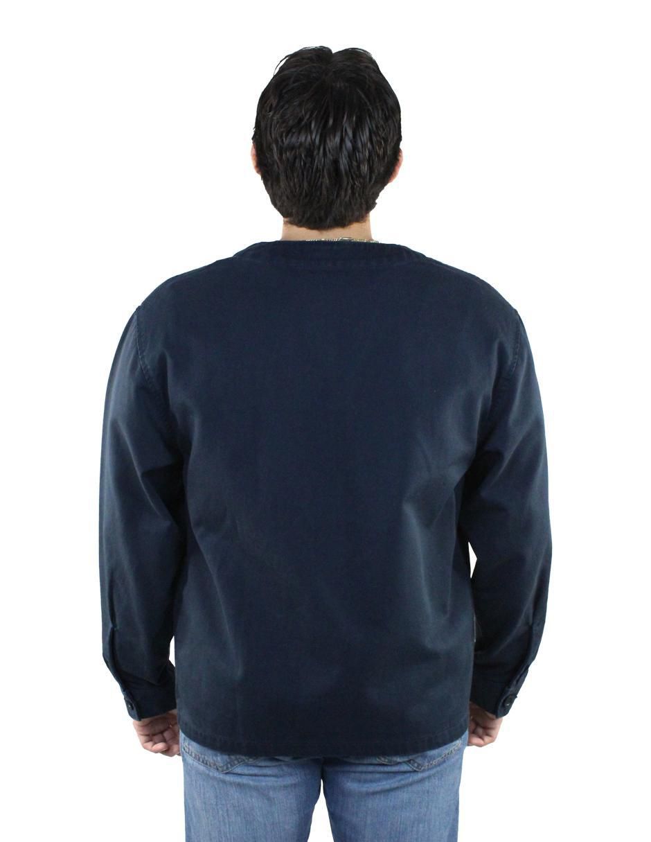 Chamarra casual con bolsillos para hombre 4