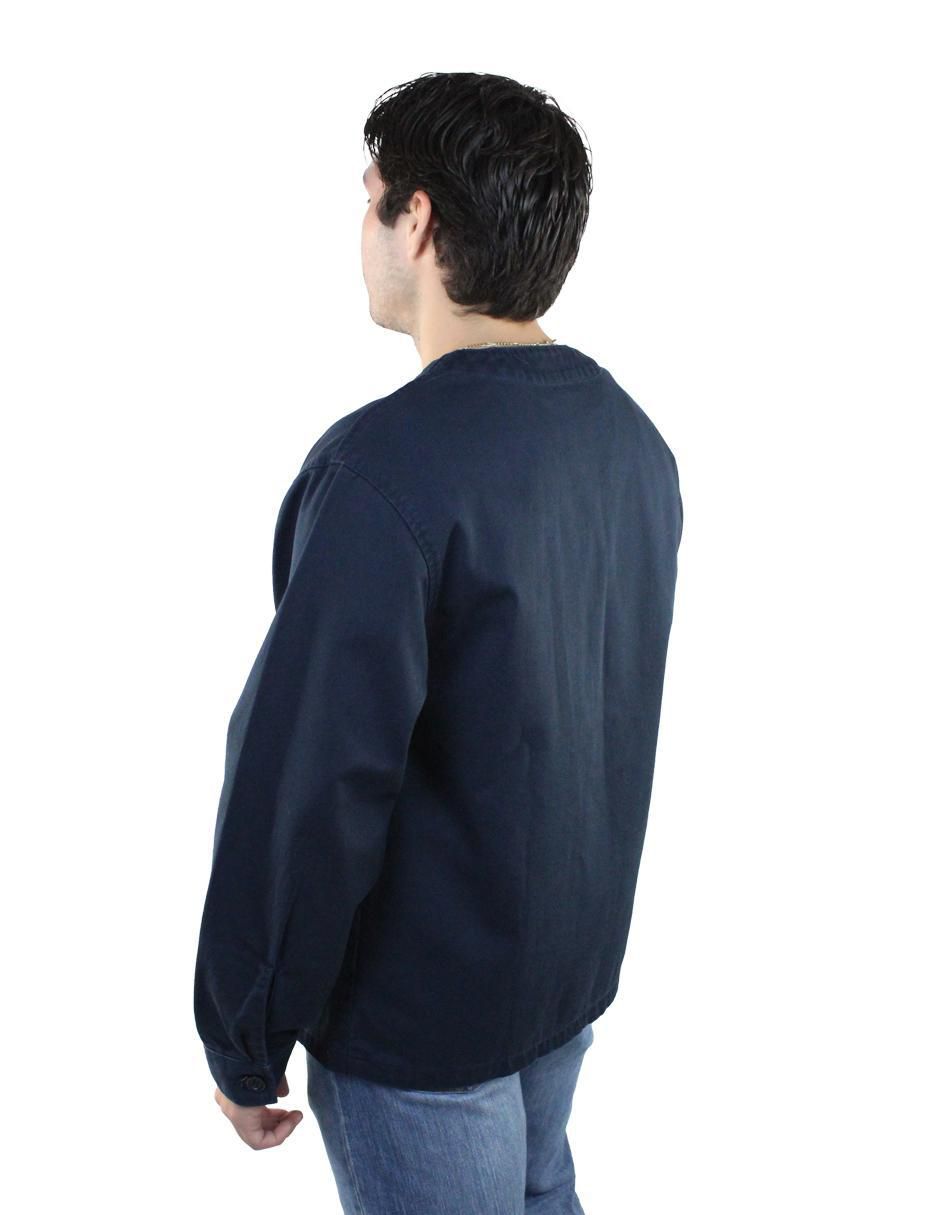 Chamarra casual con bolsillos para hombre 5