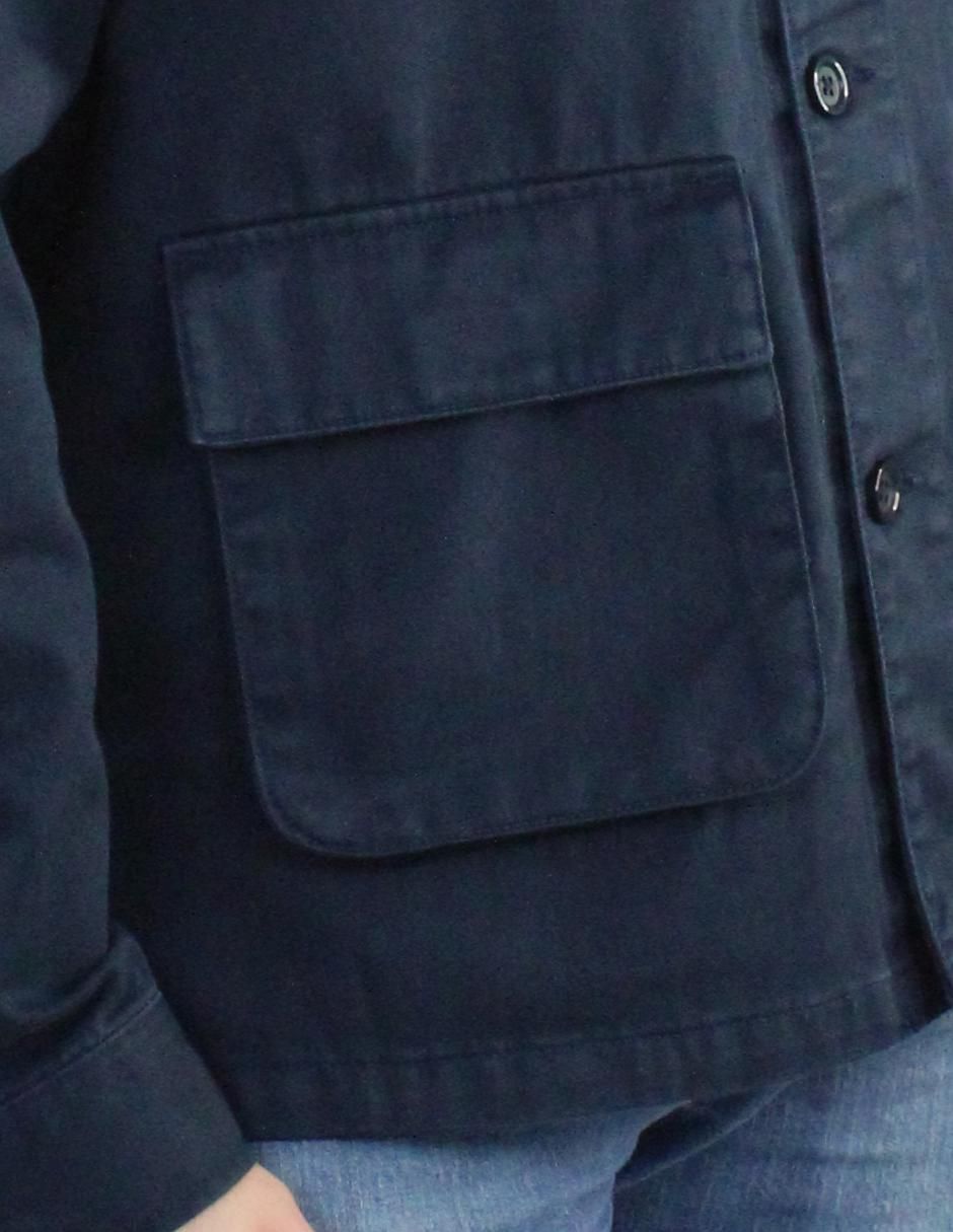 Chamarra casual con bolsillos para hombre 7
