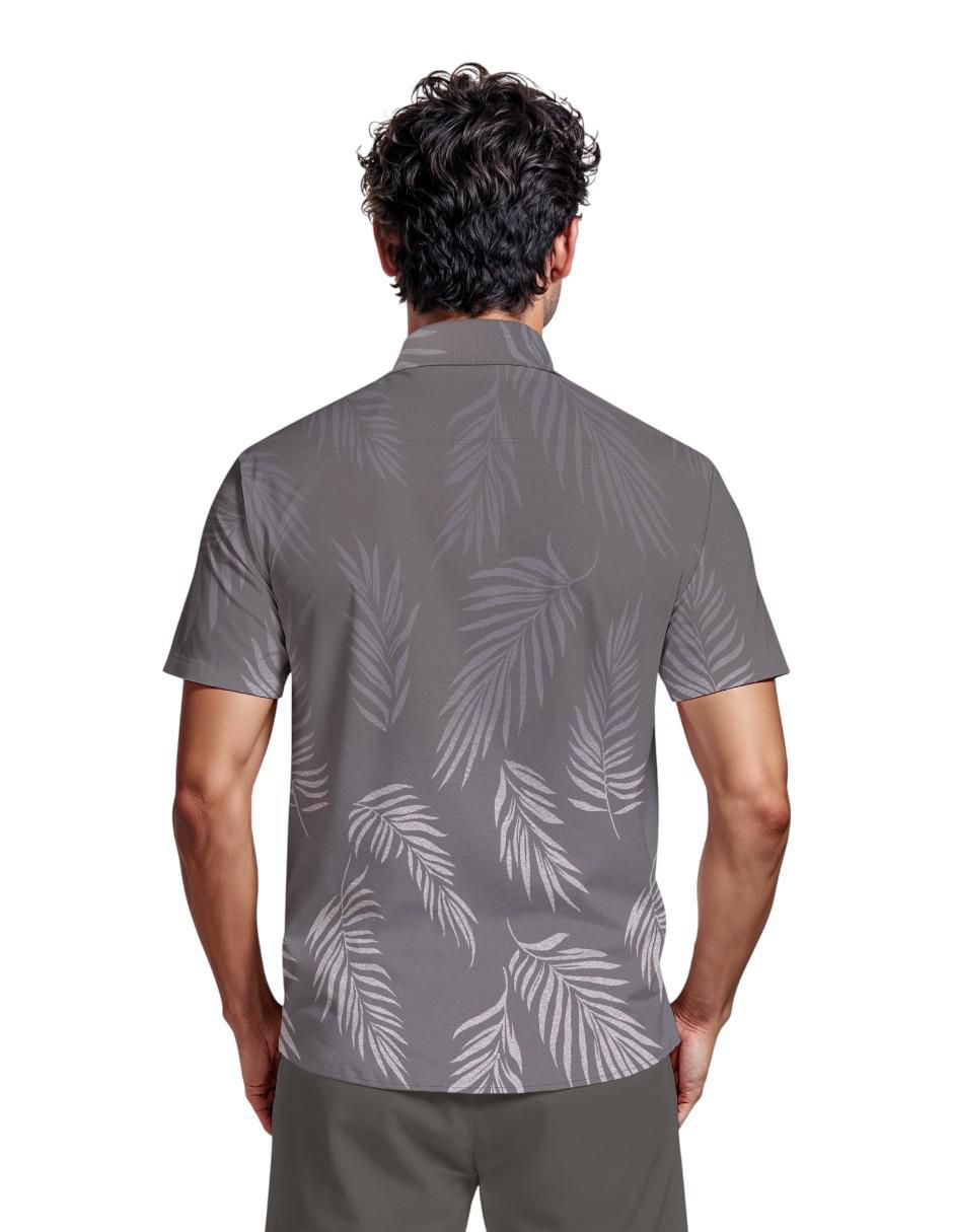 Camisa casual manga corta para hombre 2