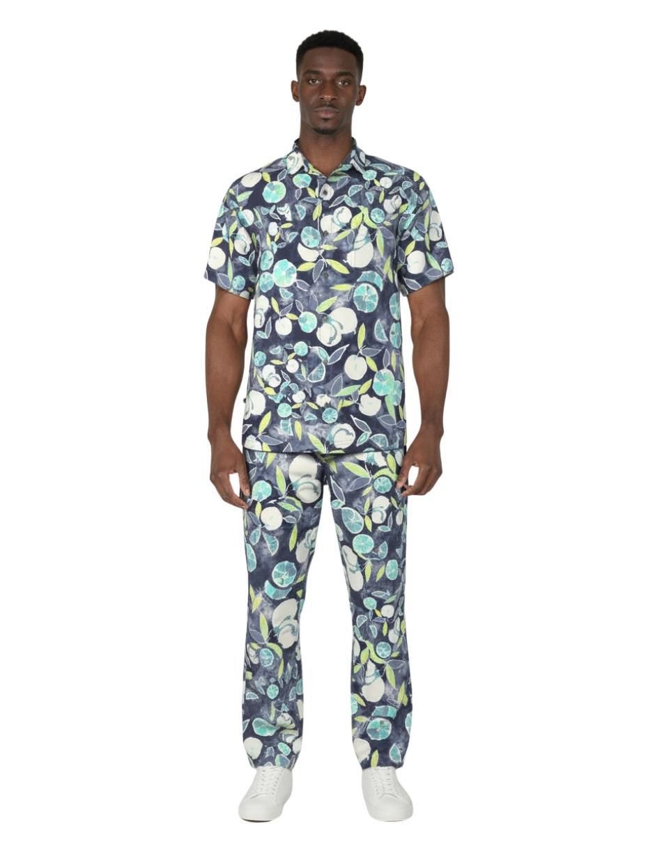 Camisa casual manga corta para hombre 3