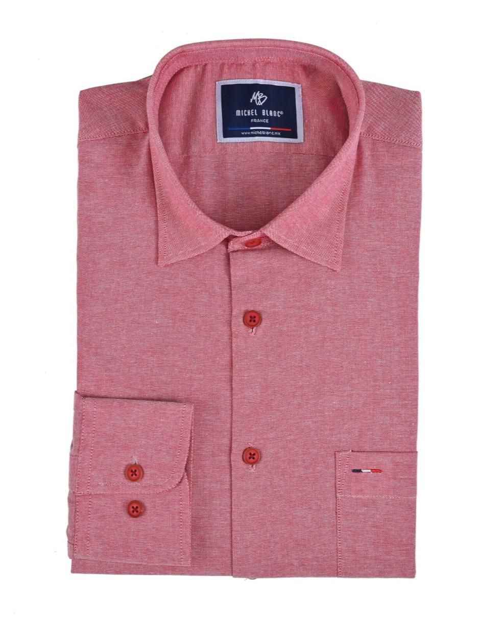 Camisa casual de algodón manga larga para hombre 2
