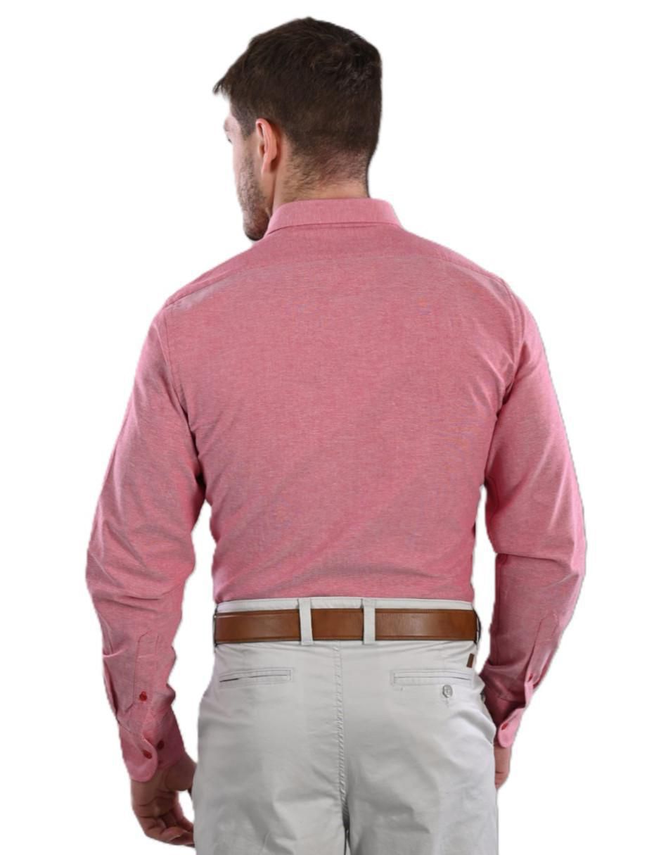 Camisa casual de algodón manga larga para hombre 3
