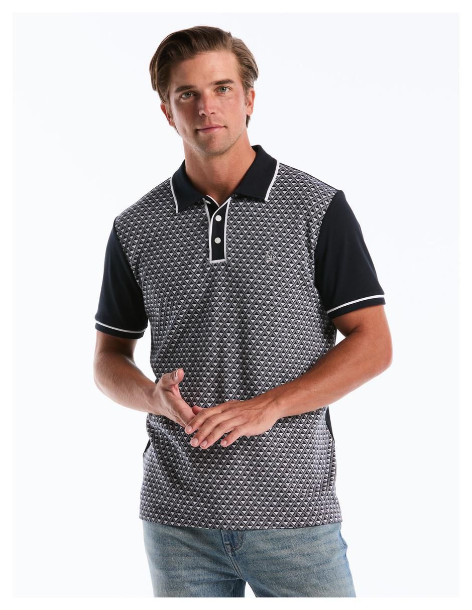 Playera tipo polo para hombre