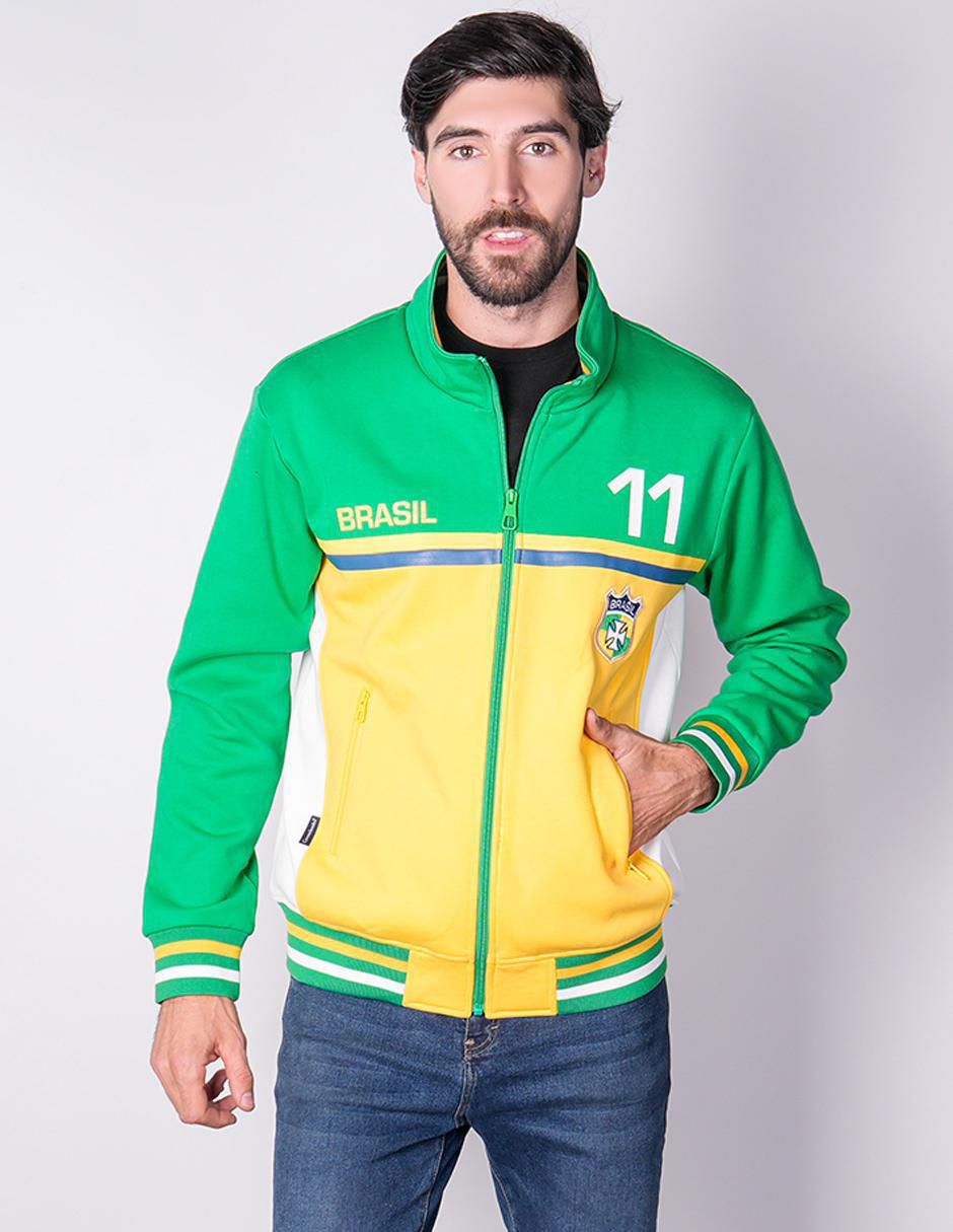Sudadera Mundialista Brasil para hombre