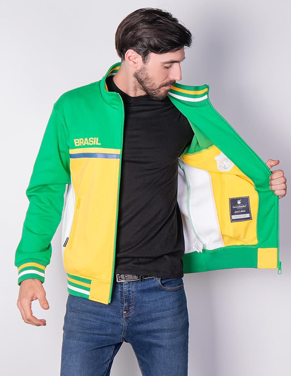 Sudadera Mundialista Brasil para hombre 2