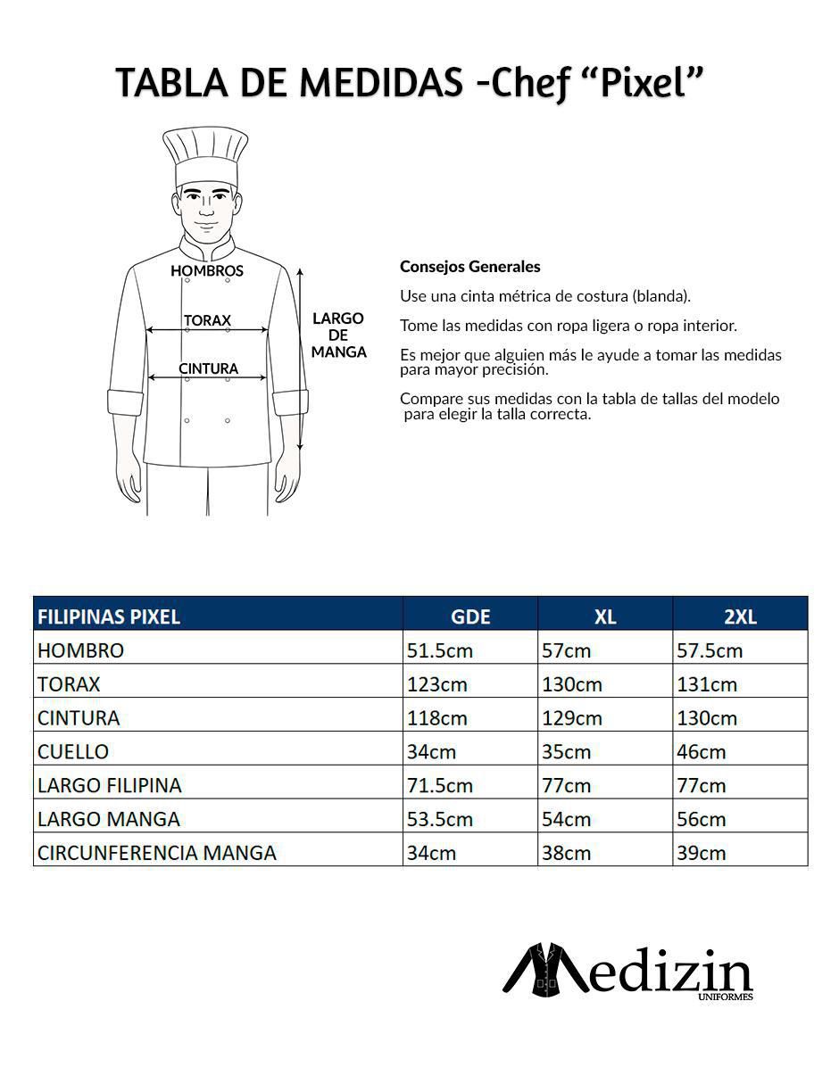 Filipina chef estilo relajado para hombre 4