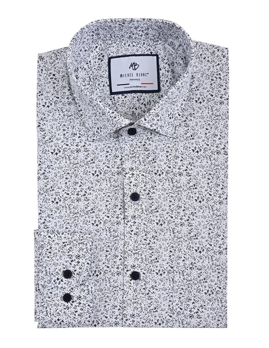 Camisa casual manga larga para hombre 4