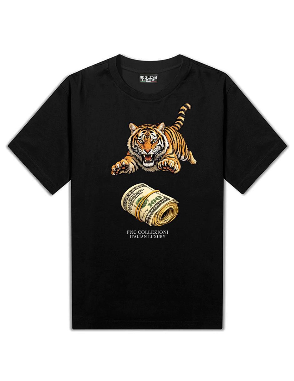 Playera Tiger Money cuello redondo para hombre 2