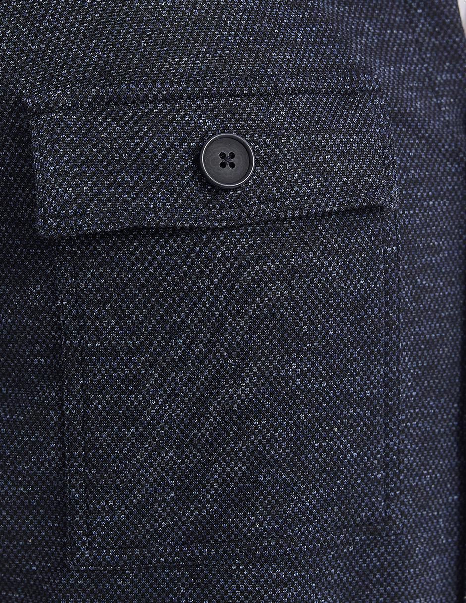 Sobrecamisa casual manga larga para hombre 6