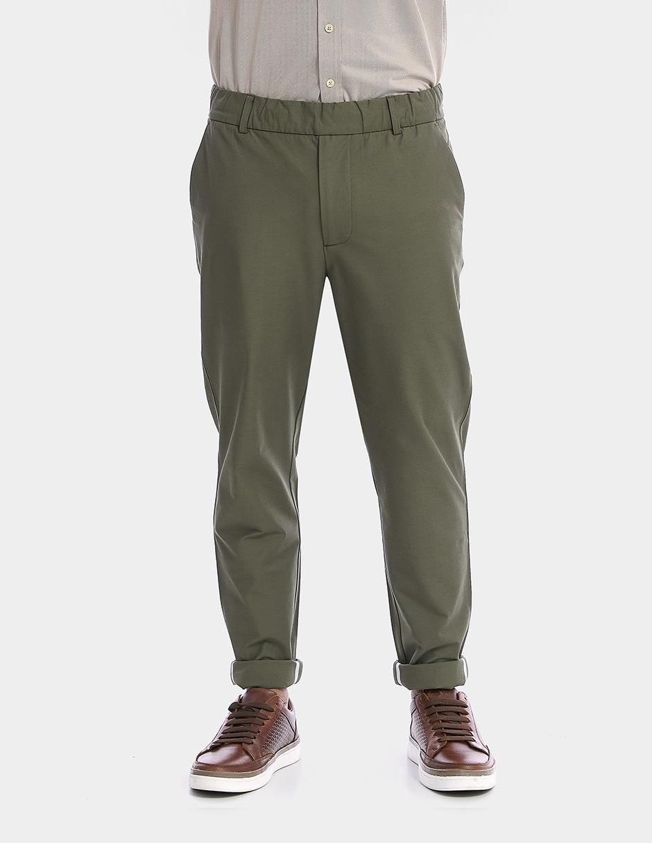 Pantalón business casual slim para hombre