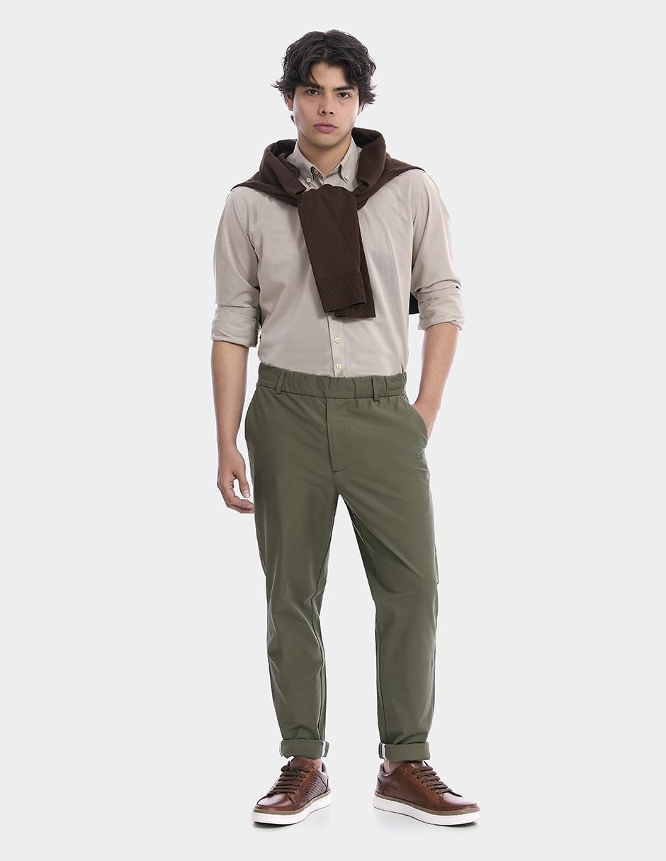 Pantalón business casual slim para hombre 2