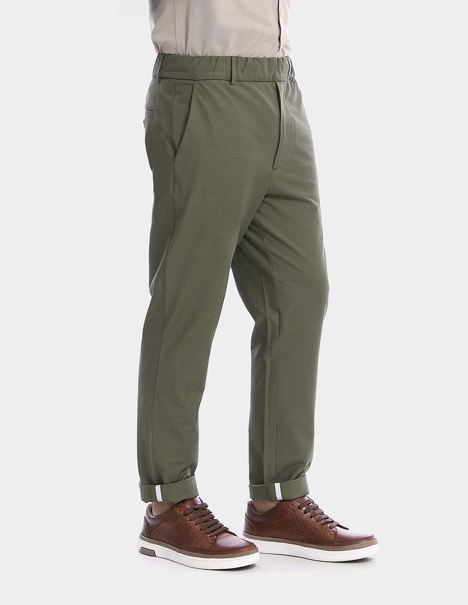 Pantalón business casual slim para hombre 4