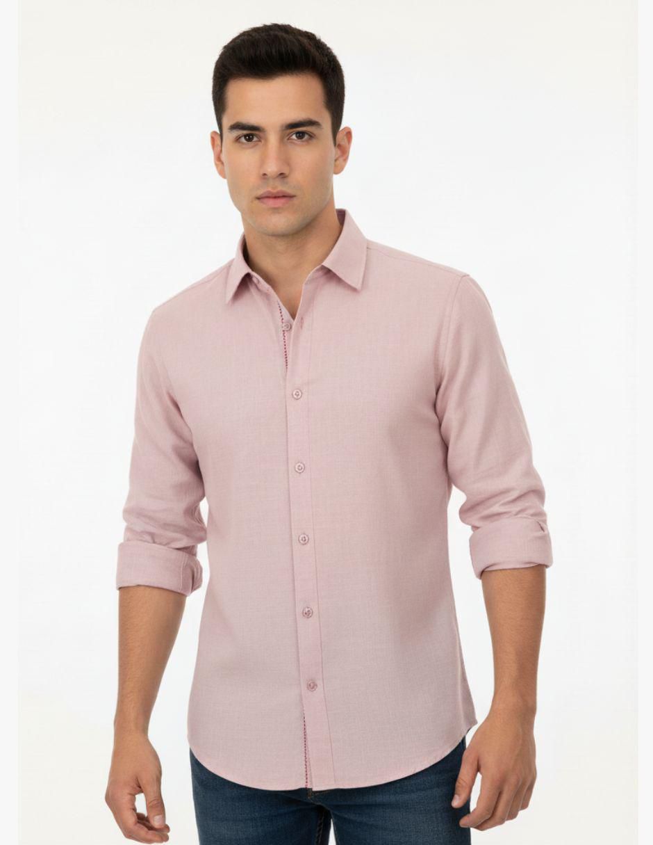 Camisa casual manga larga para hombre Camisa casual manga larga para hombre