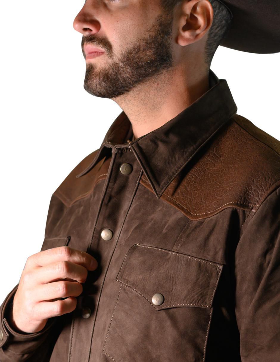 Chamarra de piel para hombre 2