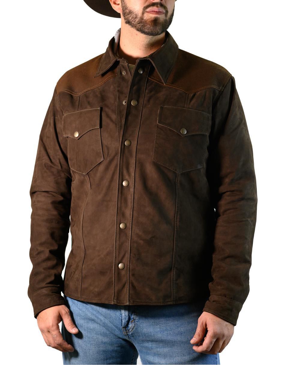 Chamarra de piel para hombre 6